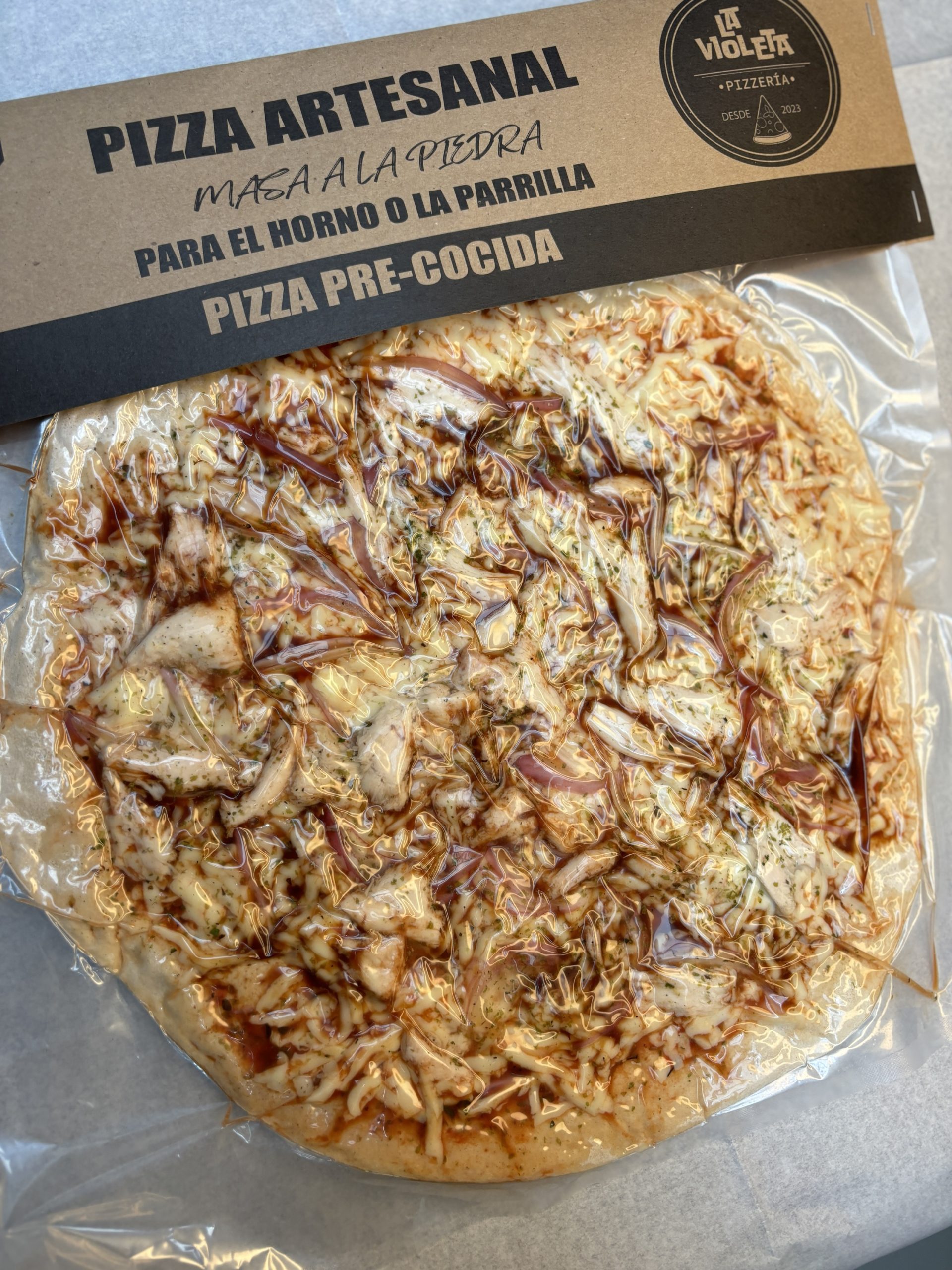 Pizzas selladas al vacío XL extra grande 38cm - Imagen 4